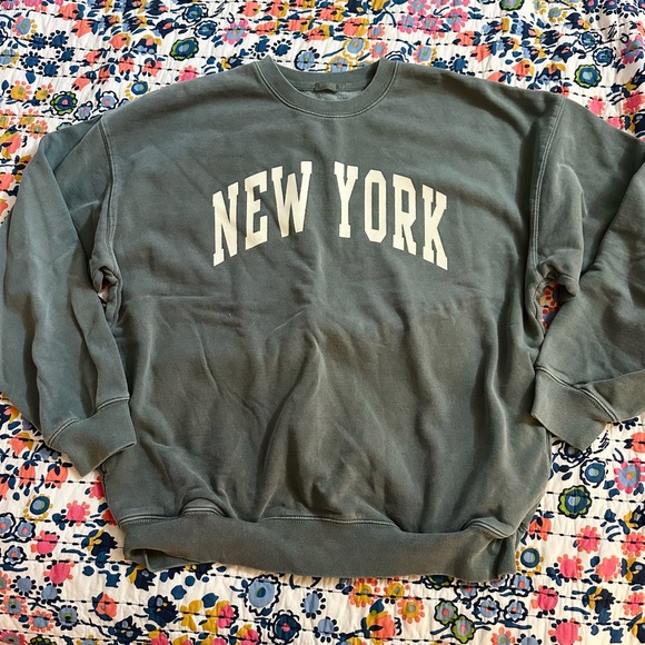 Brandy Melville Tops - John Galt NY Crewneck Sweatshirt